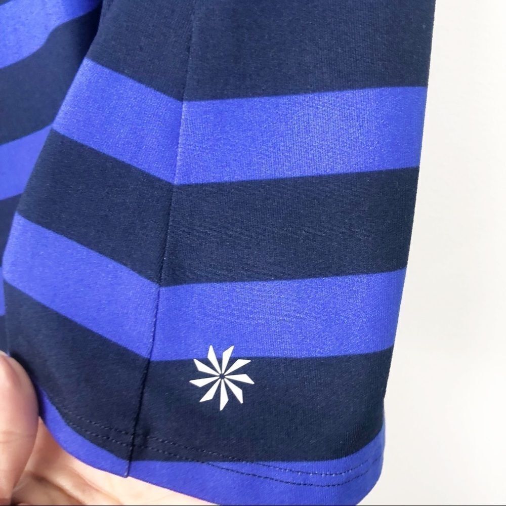 ATHLETA | Bold Stripe Tank Blue Y-Back Medium - Picture 5 of 7